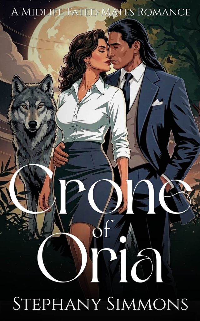 Crone of Oria book cover by Stephany Simmons